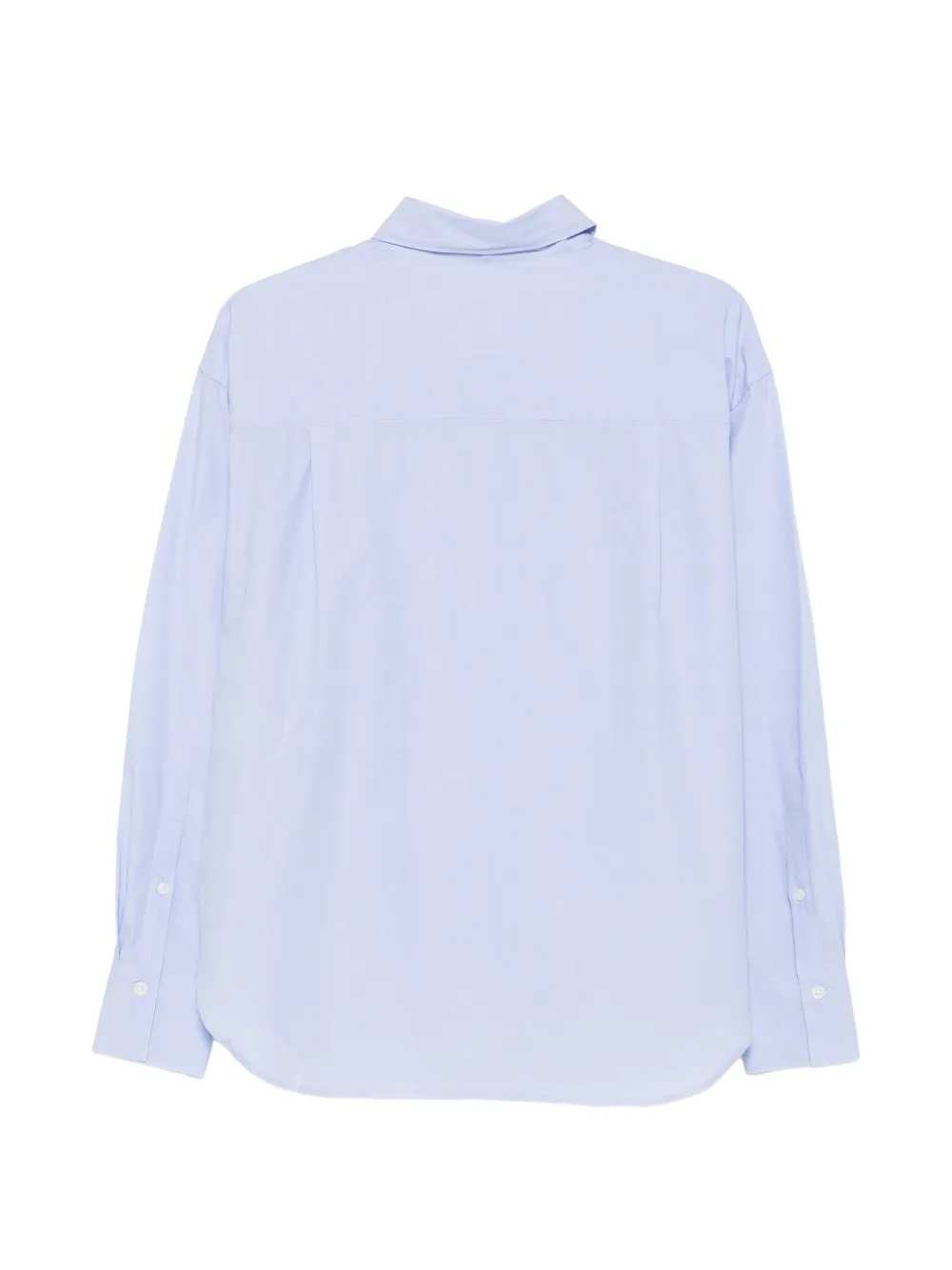Closed Blouse met borstzak Blauw