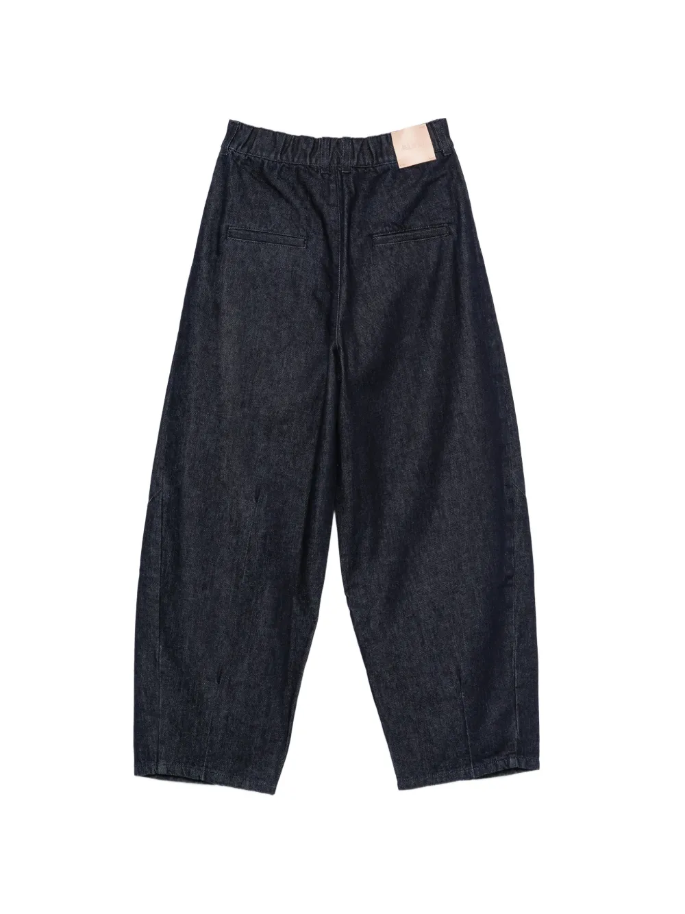Alysi Jeans met elastische tailleband Blauw