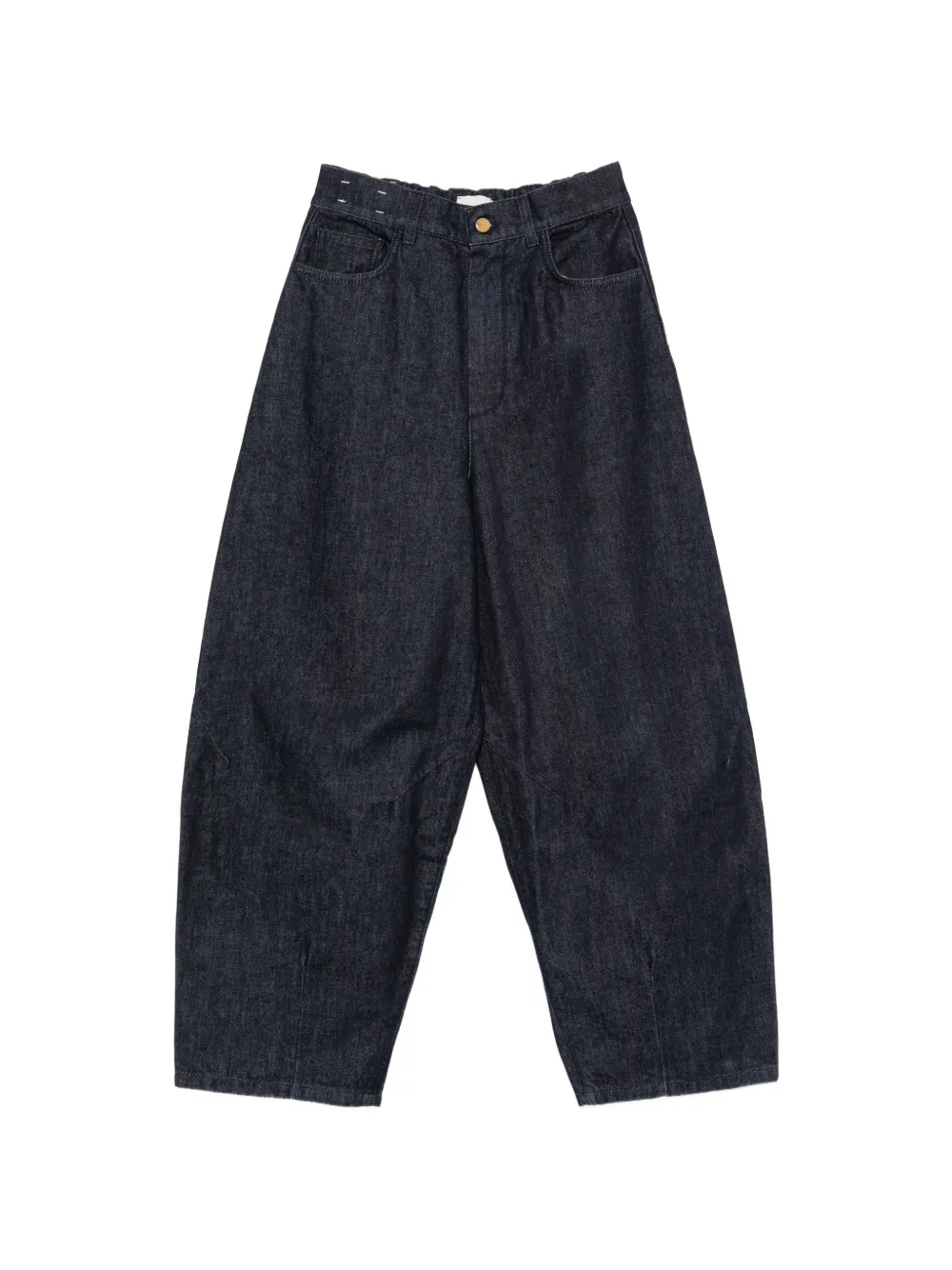 Alysi elasticated-waistband jeans - Blu