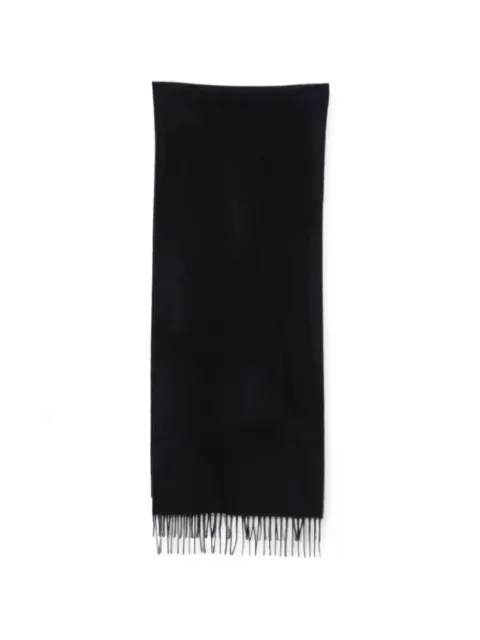 Closed fringed-edge scarf