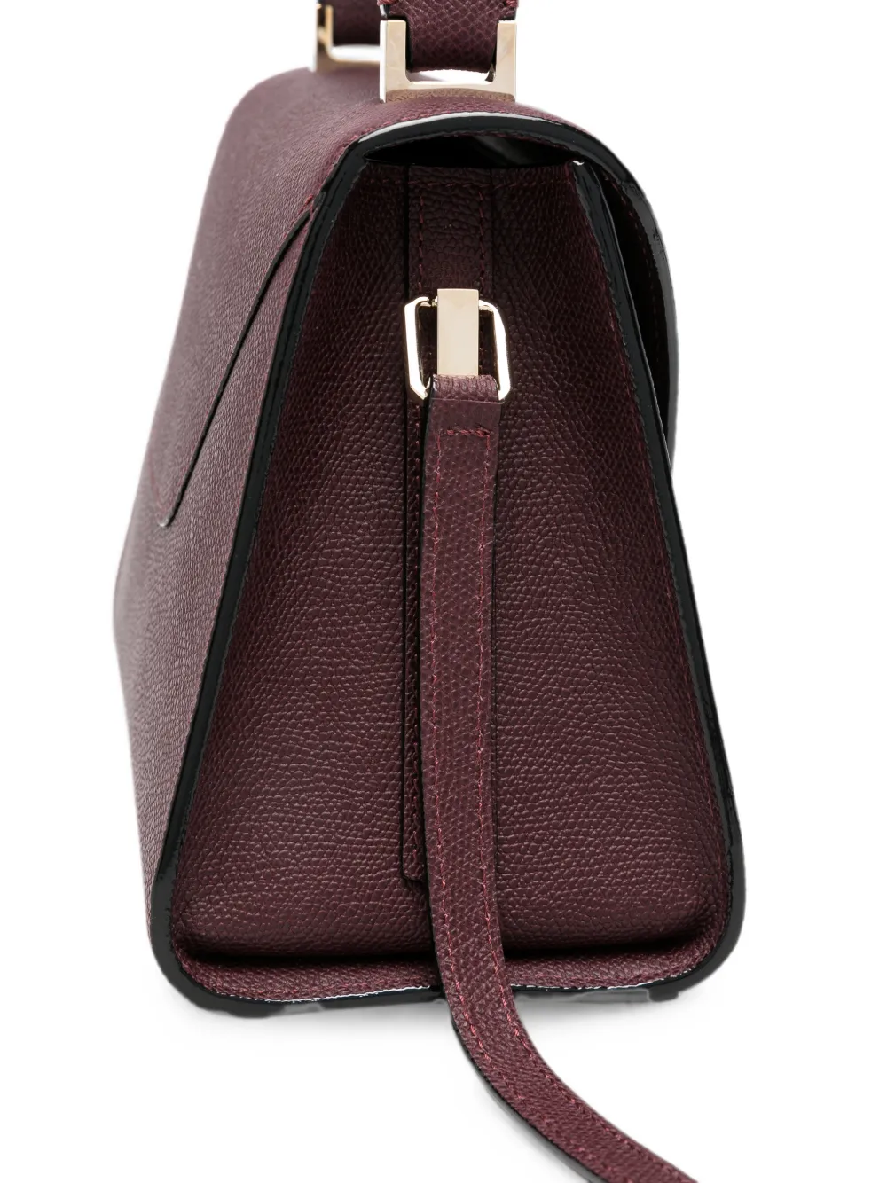 Valextra Iside leren clutch Rood
