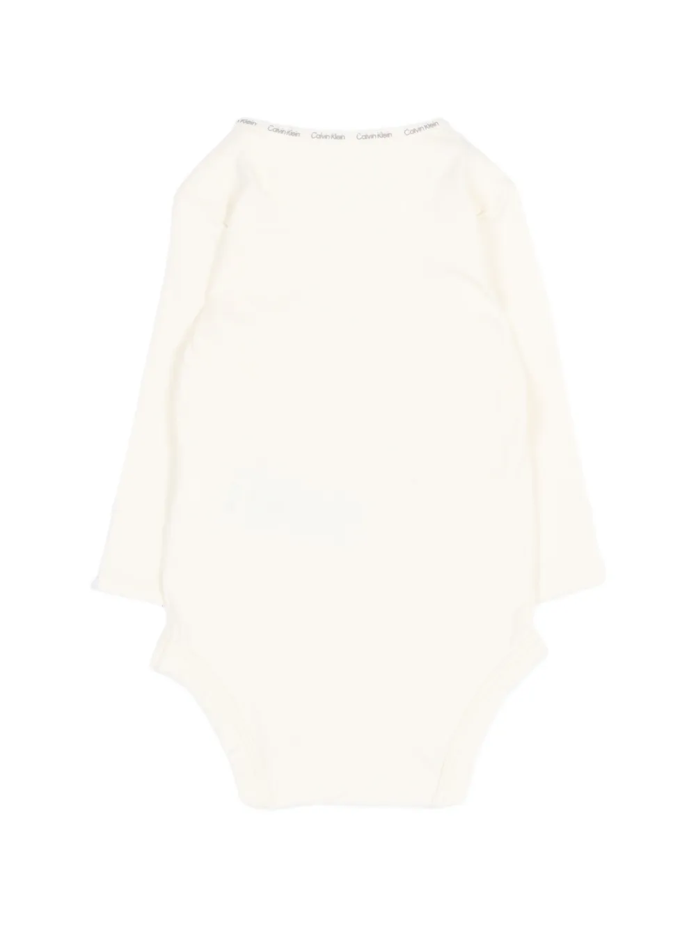Calvin Klein Kids Romperset met logo-afwerking Zwart