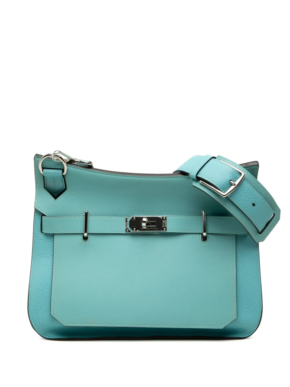 Hermès Pre-Owned 2015 Clemence and Swift Jypsiere 31 crossbody bag - Blau
