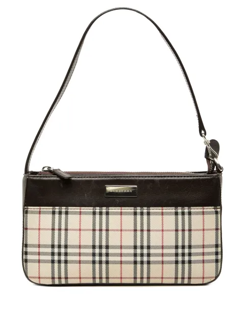 Burberry Pre-Owned 2000-2017 House Check Canvas shoulder bag