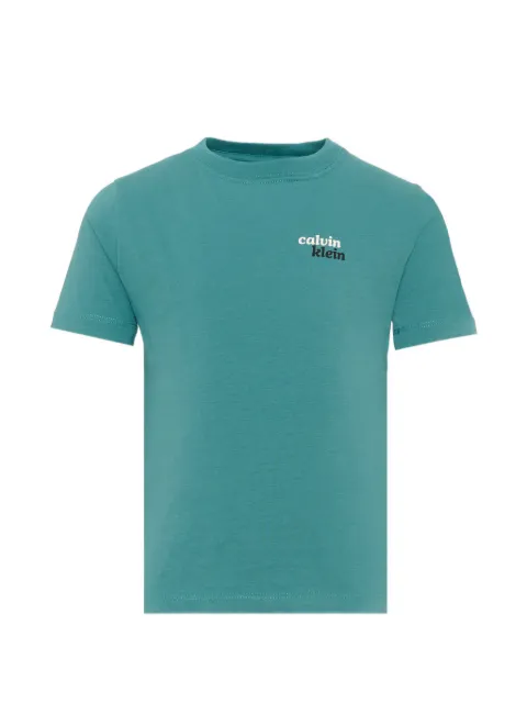 Calvin Klein Kids logo-print cotton T-shirt