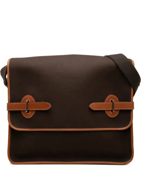 Hermès Pre-Owned 2000-2026 Toile Officier Buenaventura Messenger PM crossbody bag