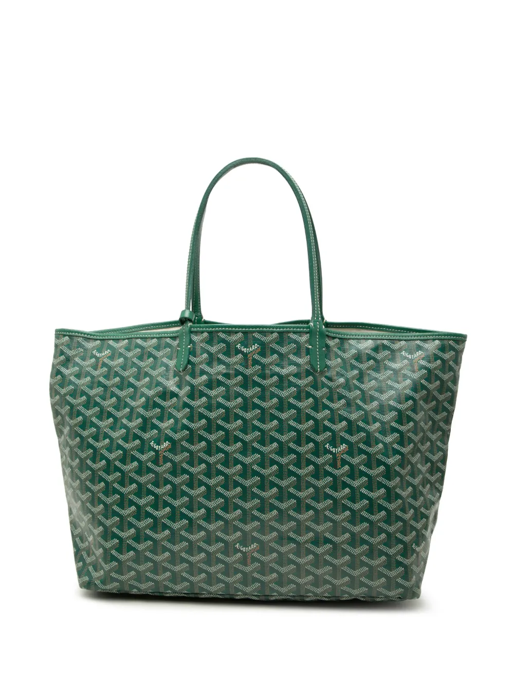 Goyard Pre-Owned Borsa tote Saint Louis PM in tela Goyardine 2018 - Verde