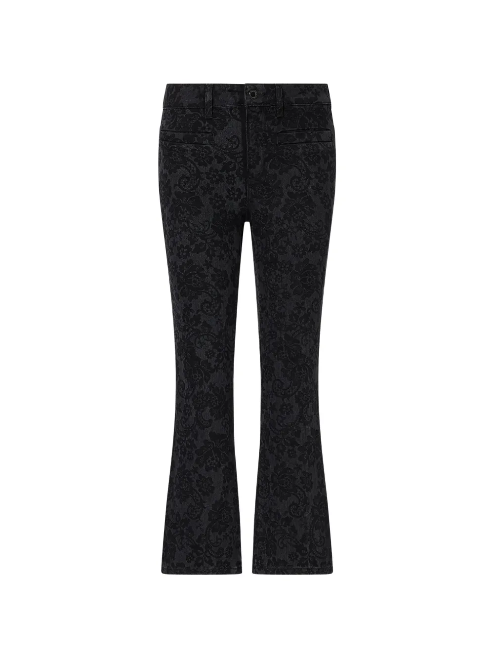 LIU JO bootcut jeans with laser detail - Nero