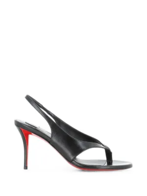 Christian Louboutin Miss Z Infradita 80 Mm Thongs | Black | FARFETCH