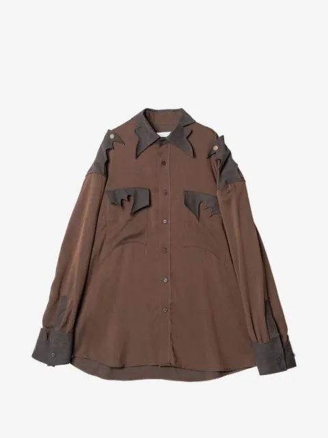 Yoshiokubo Drift Flap shirt