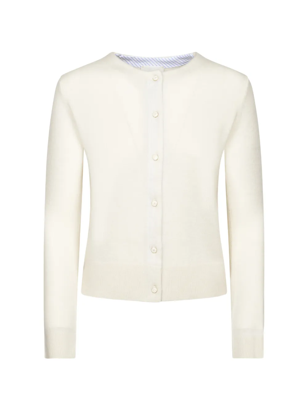 Forte Forte Button-up Cardigan In White