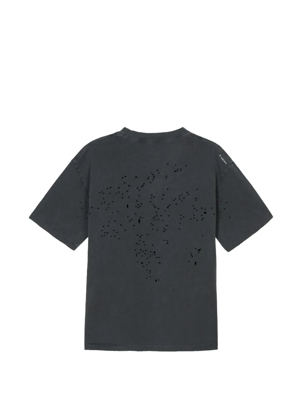 Satisfy MothTech™ T-shirt met logoprint Zwart