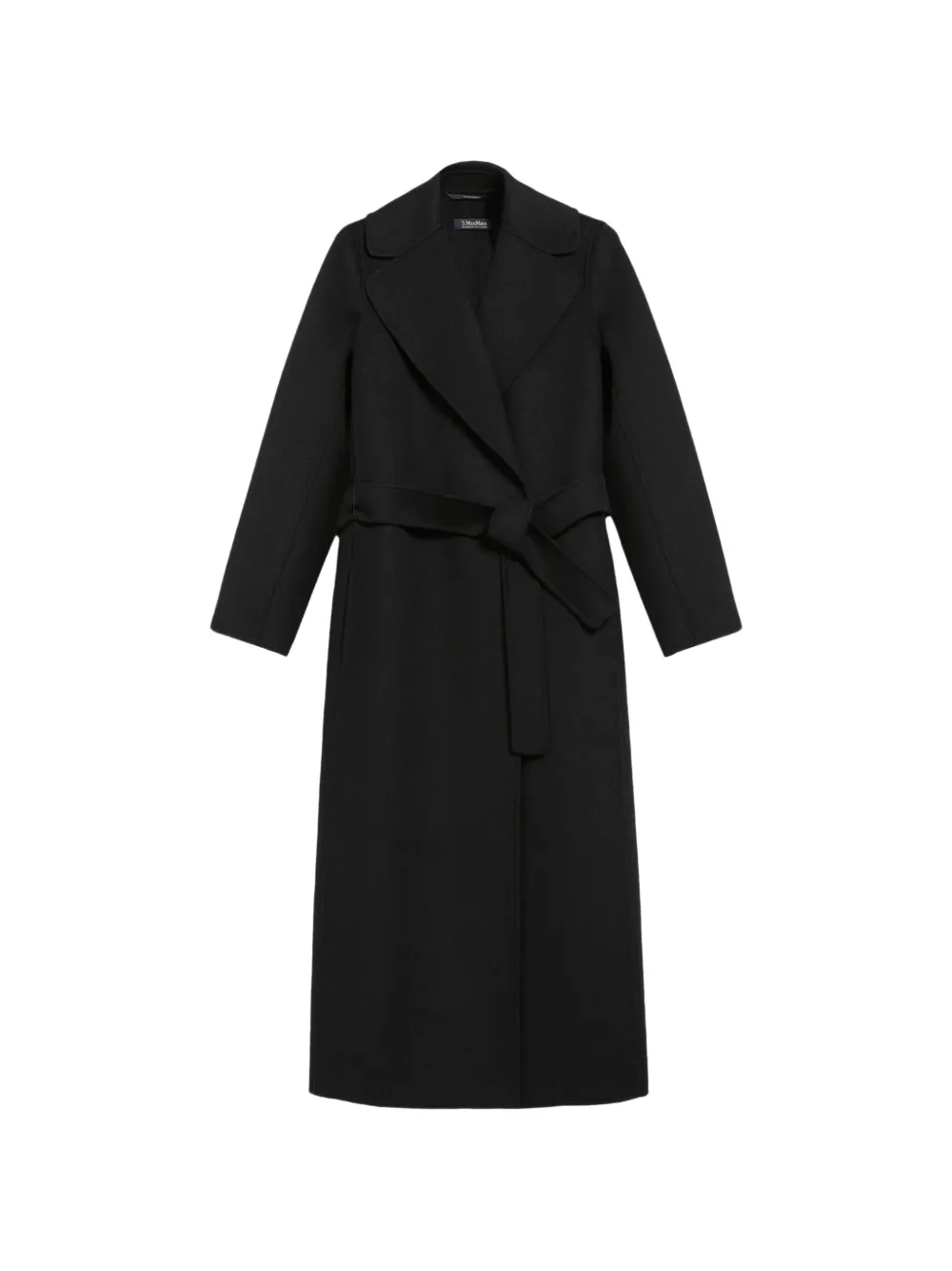 'S Max Mara Poldo belted wrap coat - Schwarz