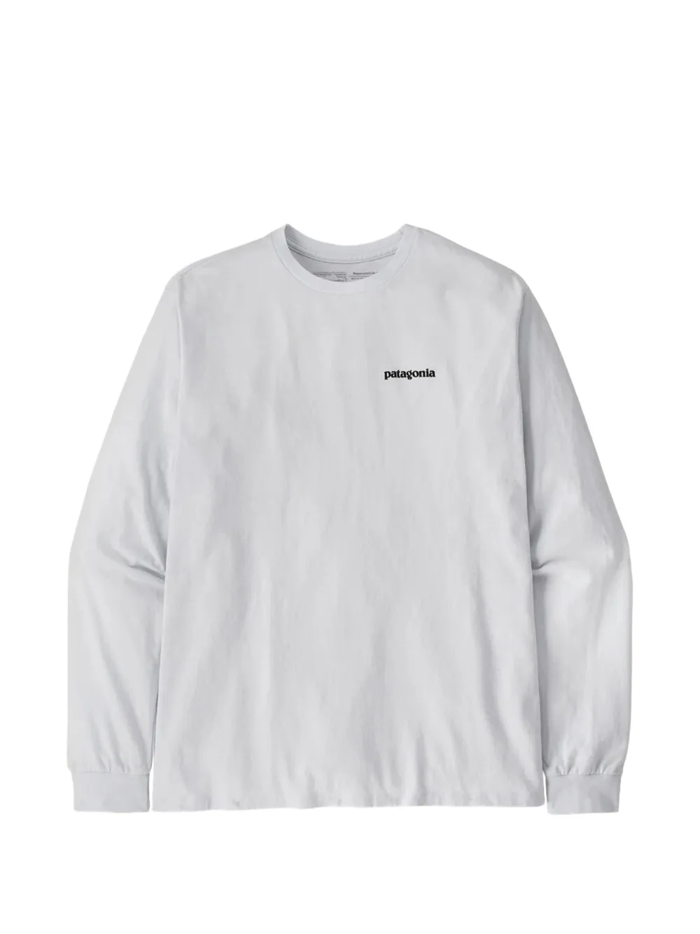 Patagonia P-6 logo-print long-sleeve T-shirt - Bianco