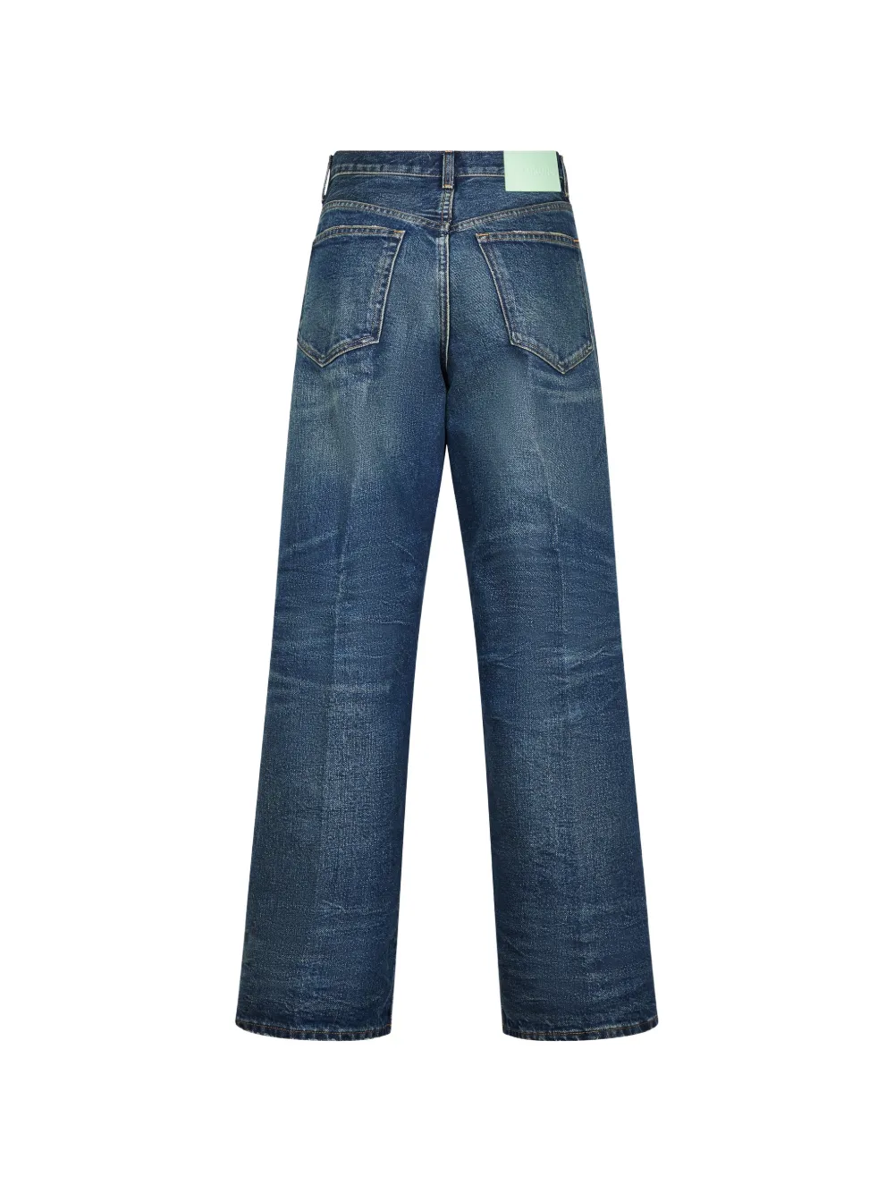Haikure Jeans met wijde pijpen Blauw