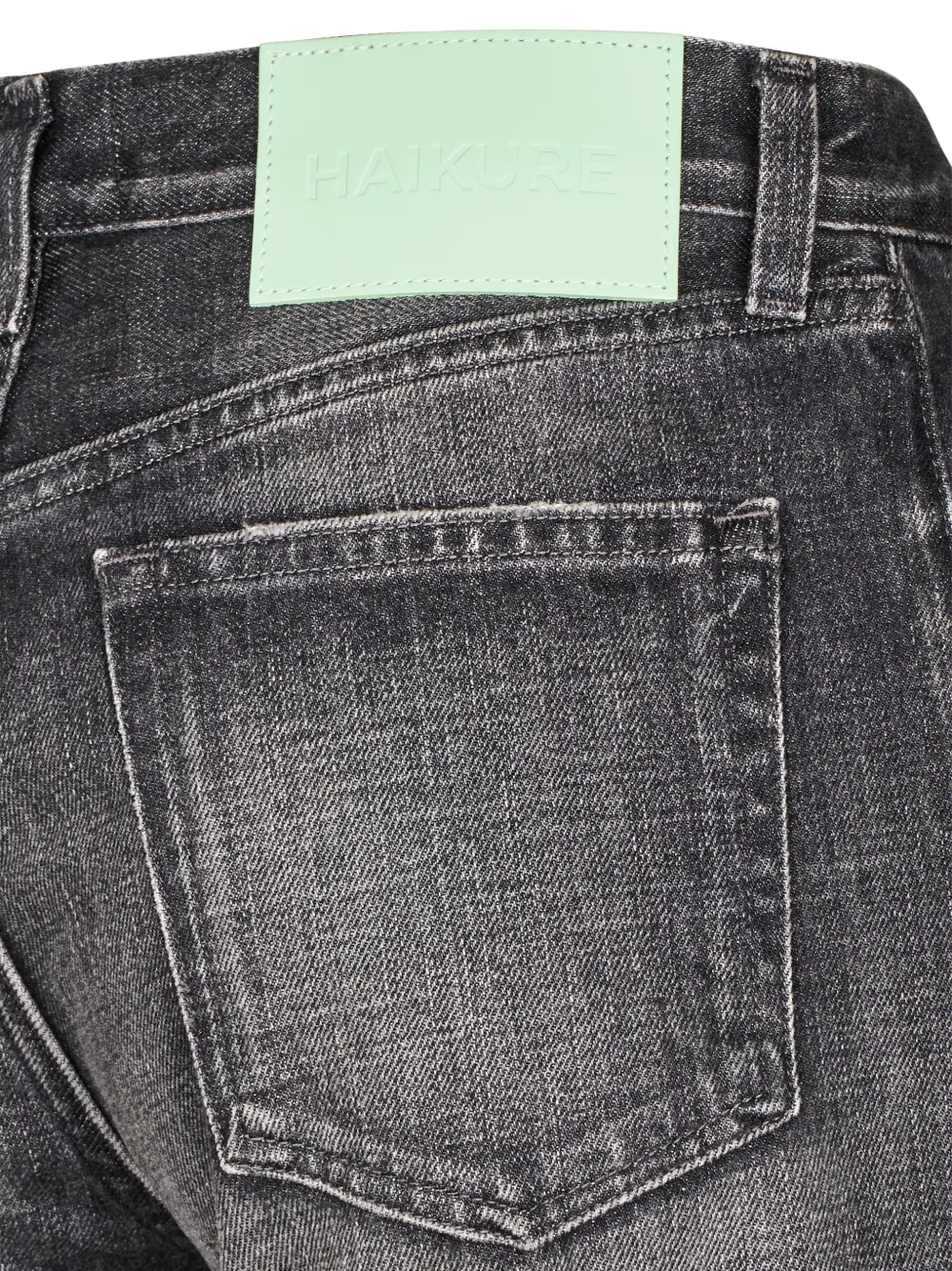 Haikure Jeans met vervaagd-effect Zwart