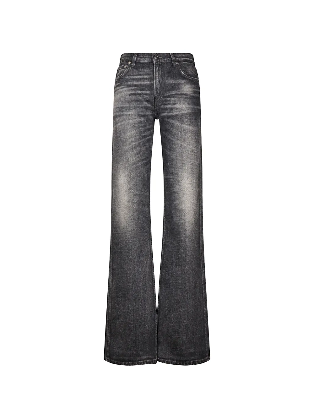 Haikure faded flared-leg jeans
