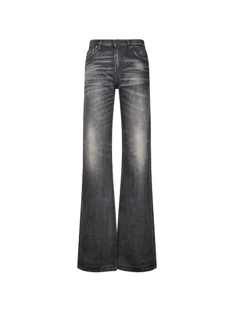 Haikure faded flared-leg jeans