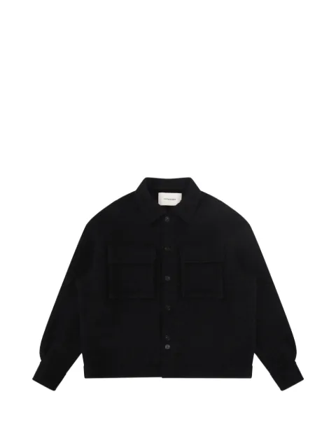 ENTIRE STUDIOS button-up chest-pocket shirt