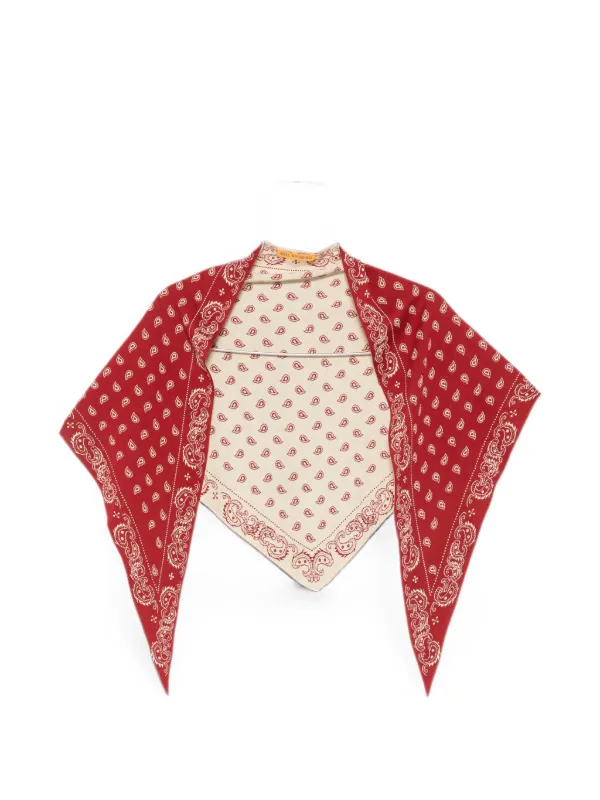 Guest In Residence The Wild Rag Paisley-print Bandana in Red