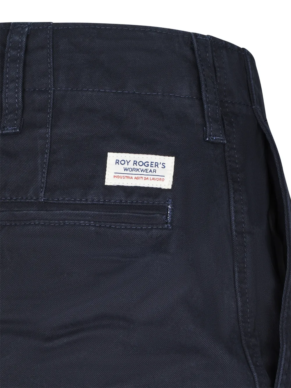 Roy Rogers workwear flared trousers Blauw