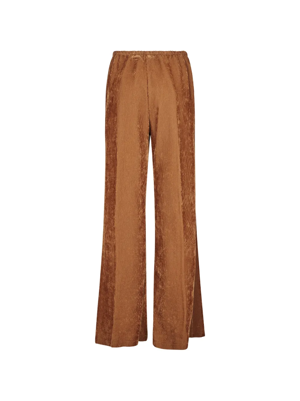 Forte ribbed-knit velvet trousers Oranje