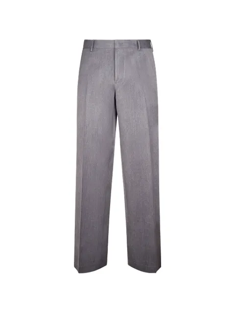 Cellar Door pressed-crease straight-leg trousers