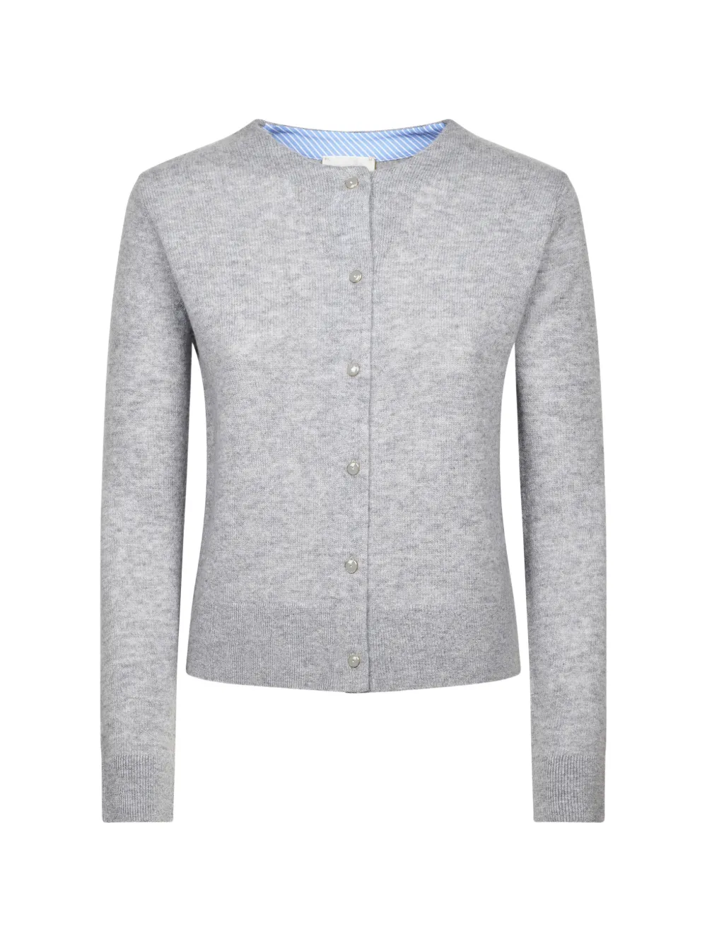 Forte Forte Button-up Knitted Cardigan In Gray
