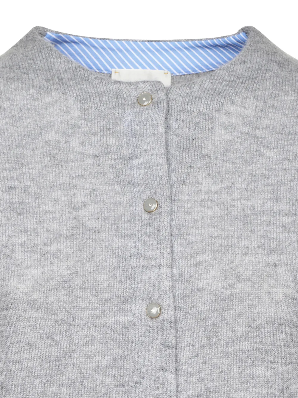 Forte Gebreid vest Grijs