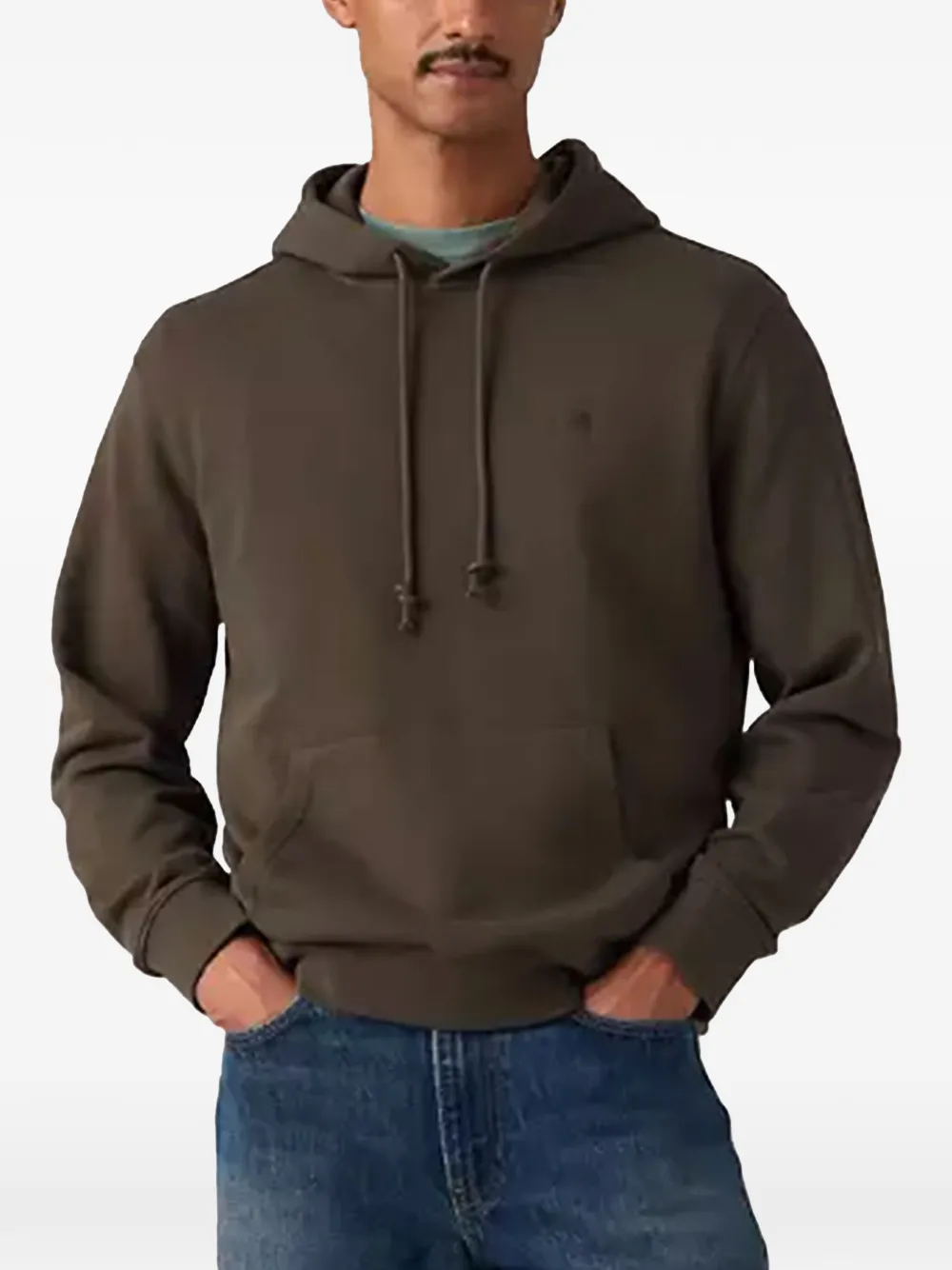 Levi's logo-patch drawstring hoodie Bruin