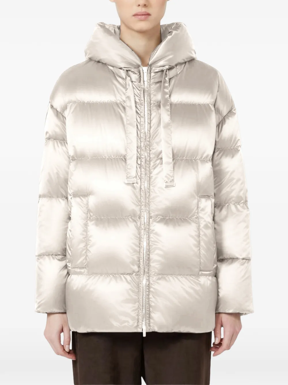 Max Mara The Cube gewatteerde donsjas Beige