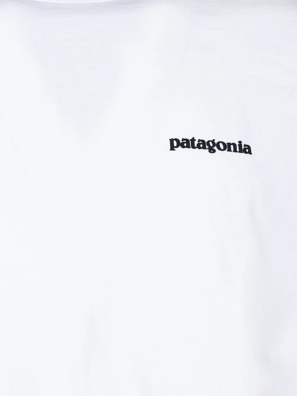 Patagonia T-shirt met logoprint Wit