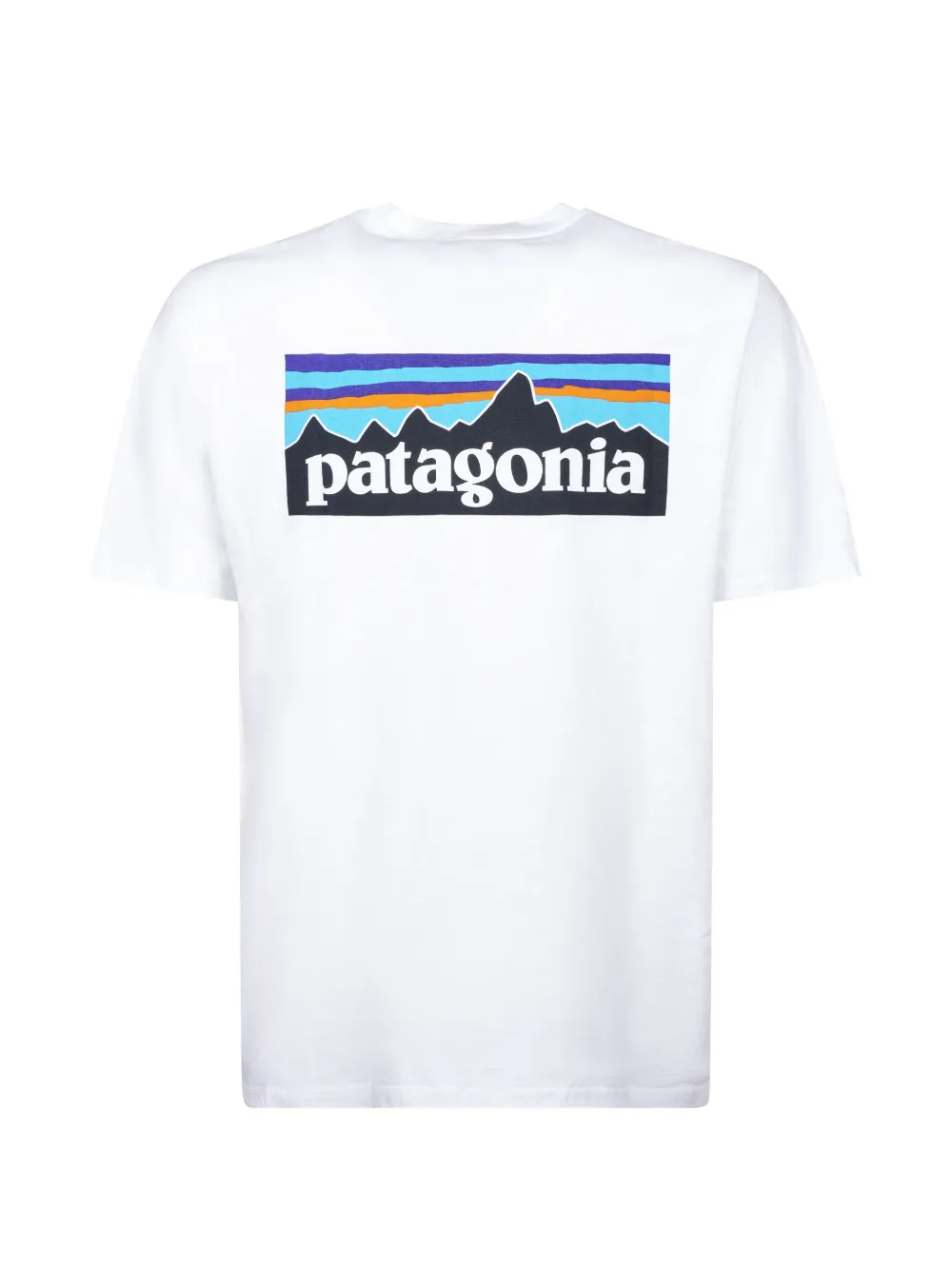 Patagonia T-shirt met logoprint Wit