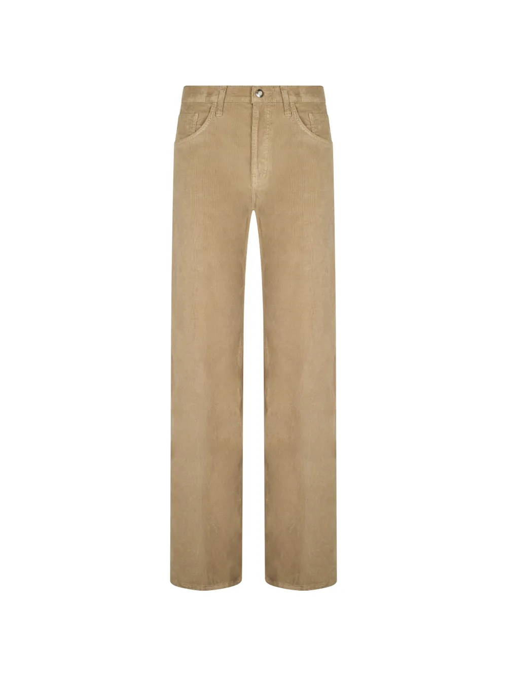 DONDUP corduroy straight-leg trousers Beige