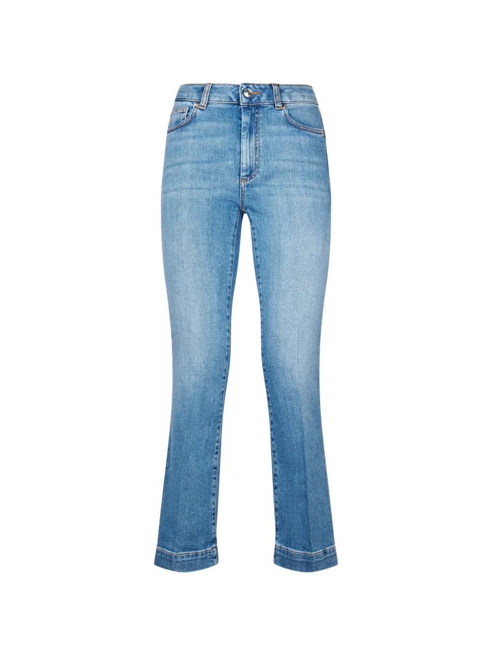 Sportmax washed slim-fit jeans - Blu