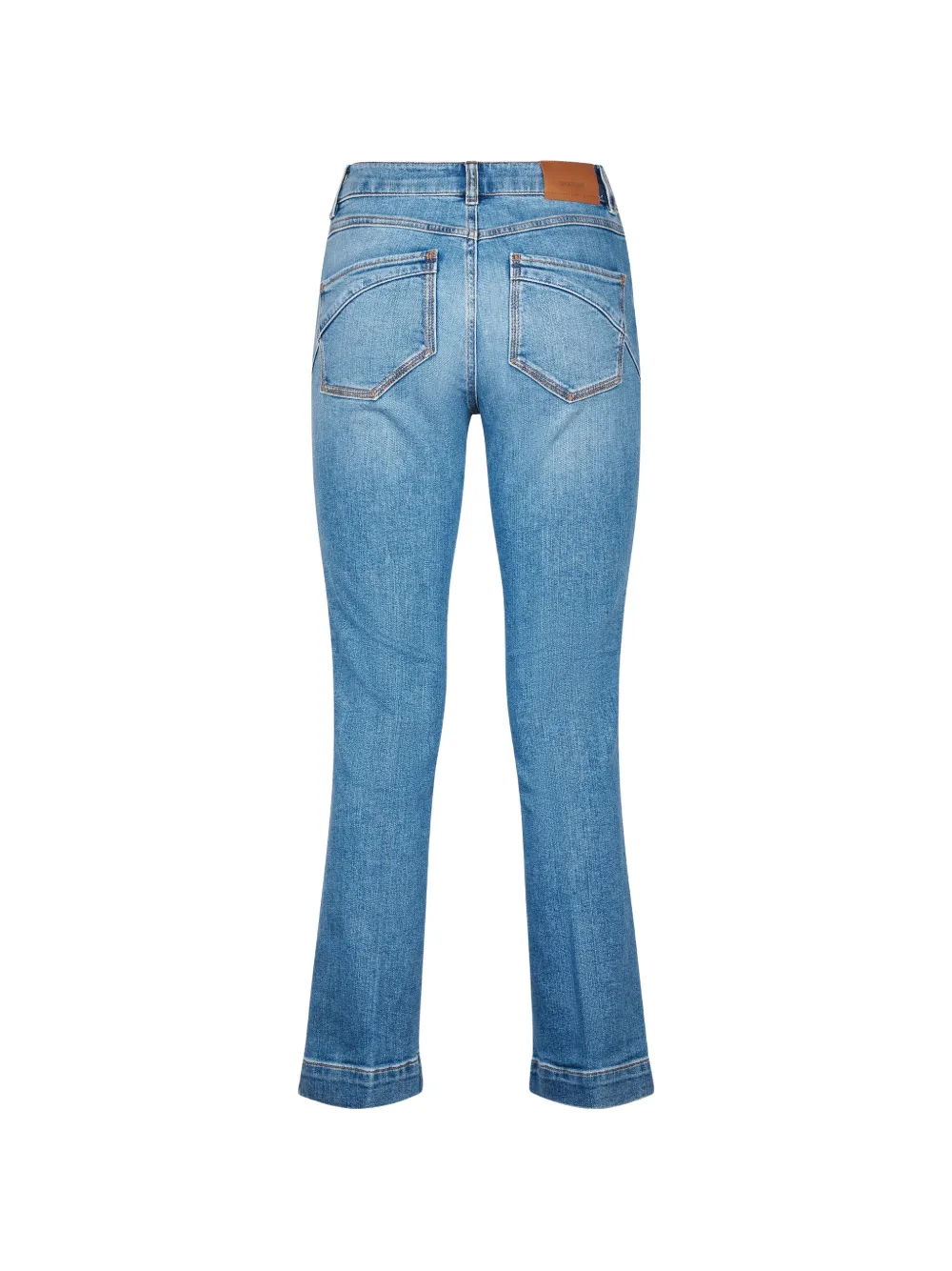 Sportmax Jeans met verwassen-effect Blauw
