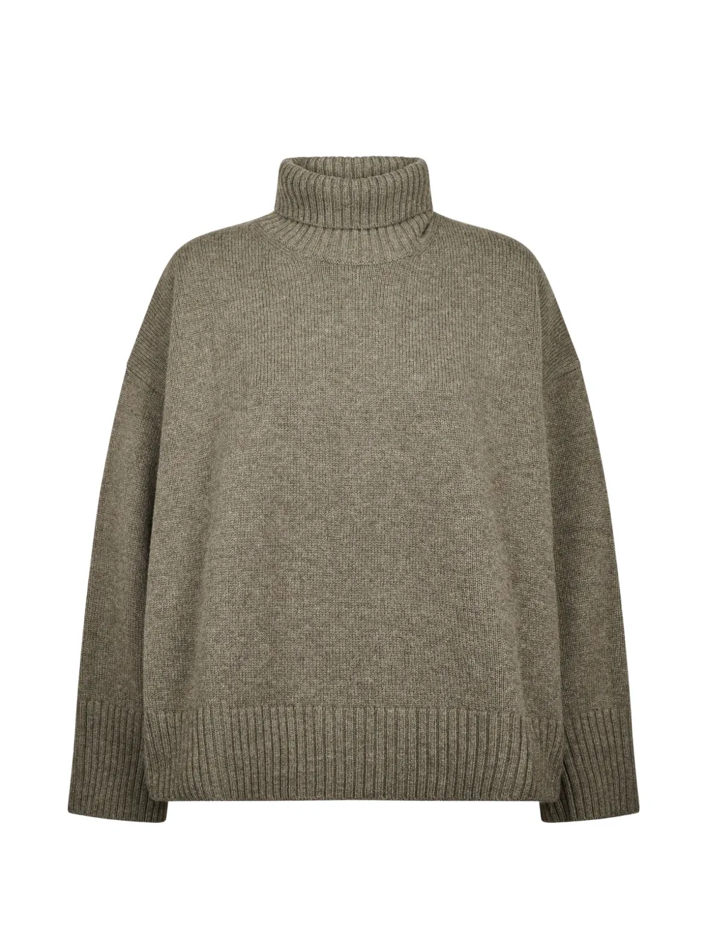 Soeur roll-neck long-sleeve sweater - Grigio