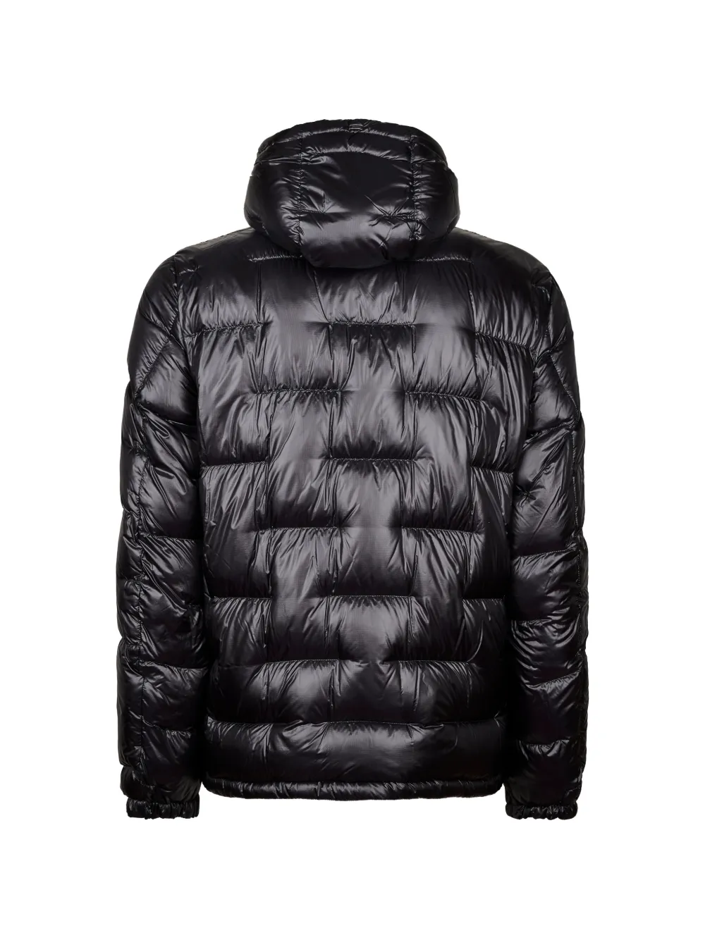 Herno Gevoerd jack met capuchon Zwart