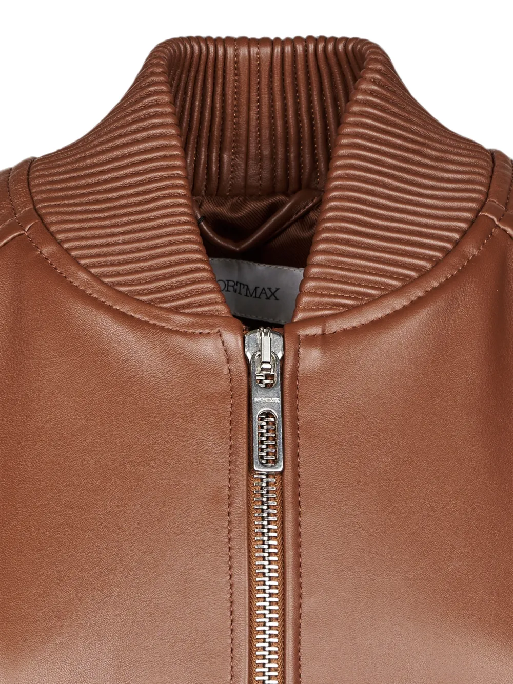 Sportmax Amour nappaleren bomberjack Bruin