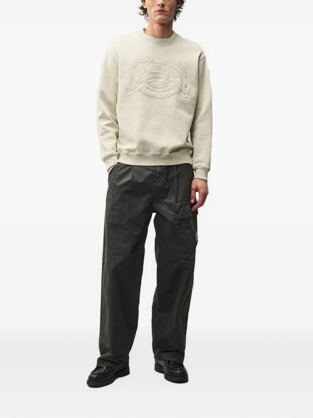 C.P. Company Cargo broek Zwart