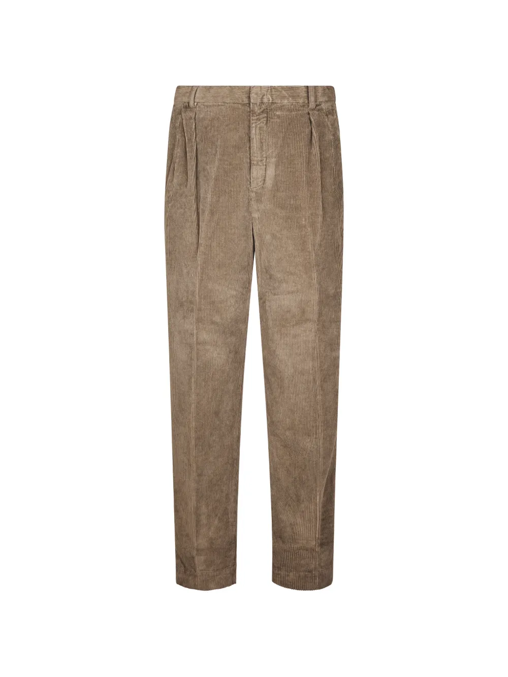 Cellar Door pleated corduroy trousers - Toni neutri
