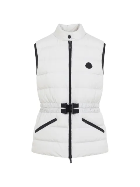 Moncler Romantisme belted quilted vest