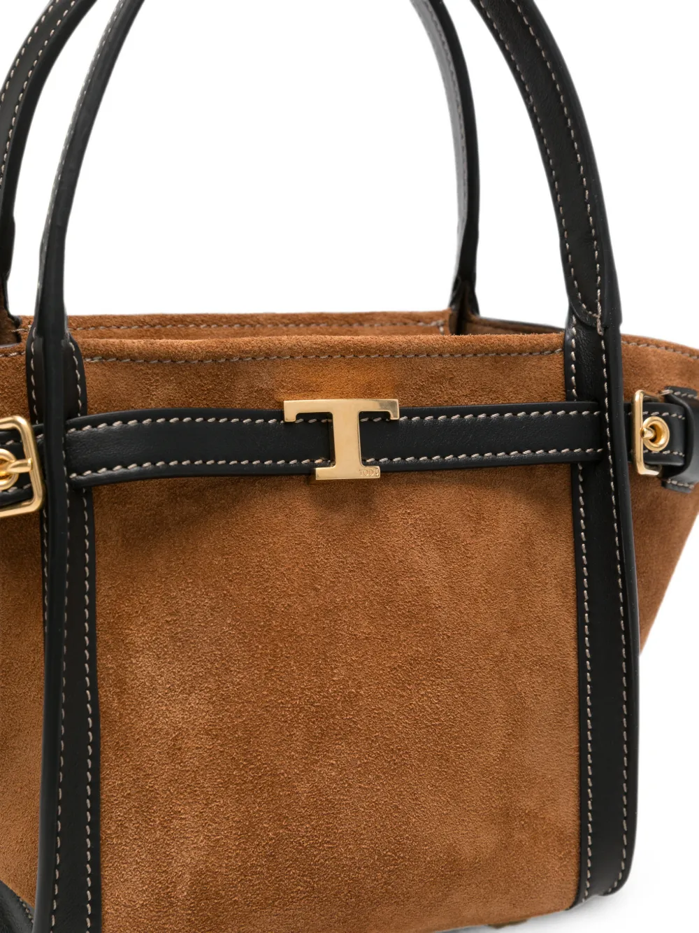 Tod's Suède shopper Bruin
