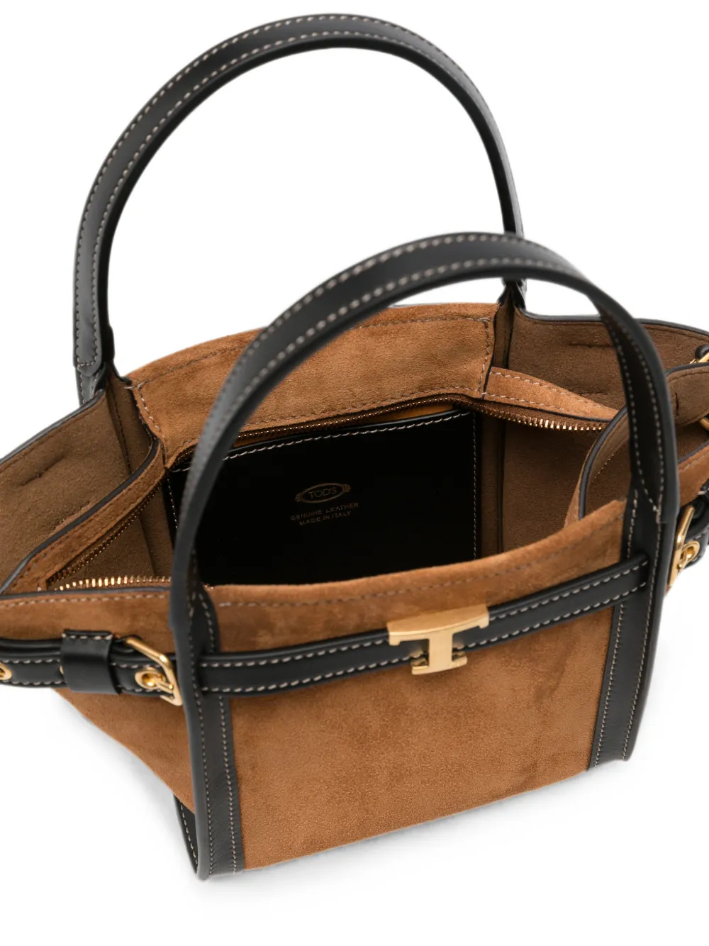 Tod's Suède shopper Bruin