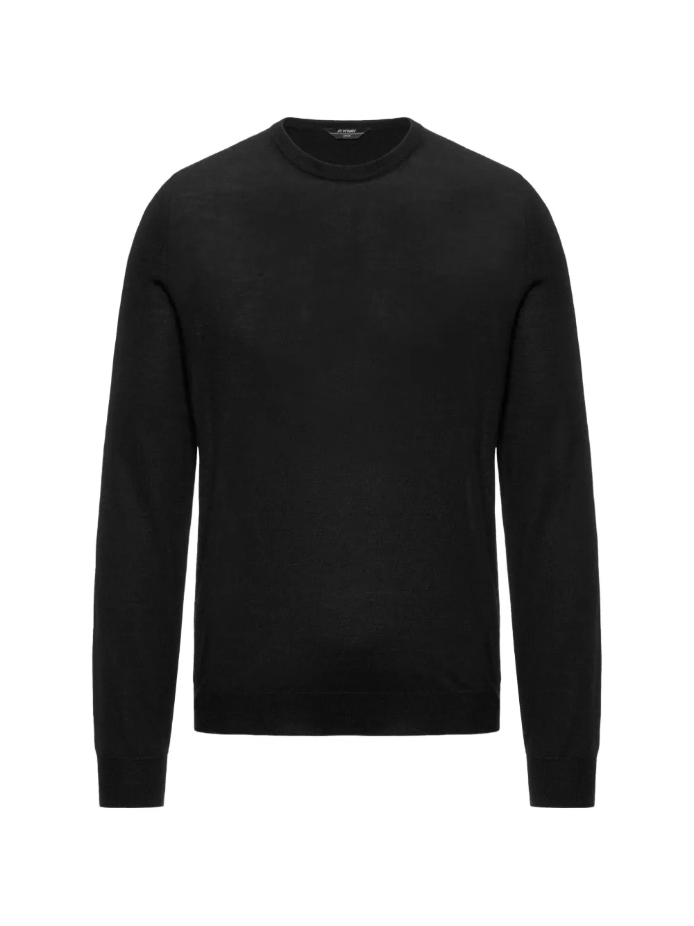 K-Way Sebastien crew-neck knitted sweater Zwart