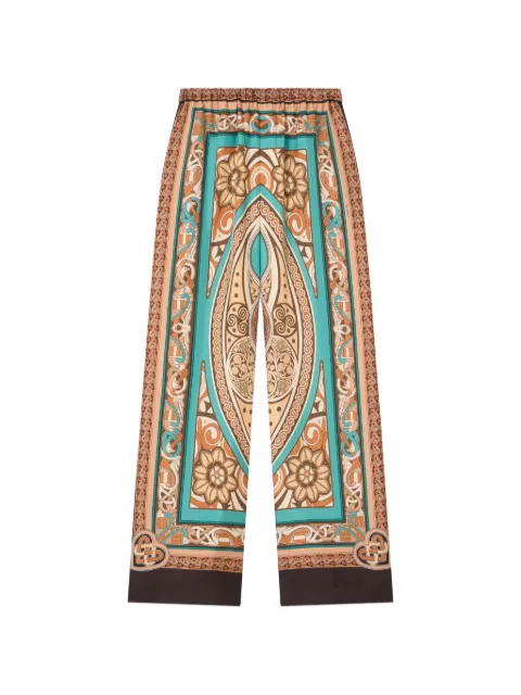 La DoubleJ Club Placée silk trousers