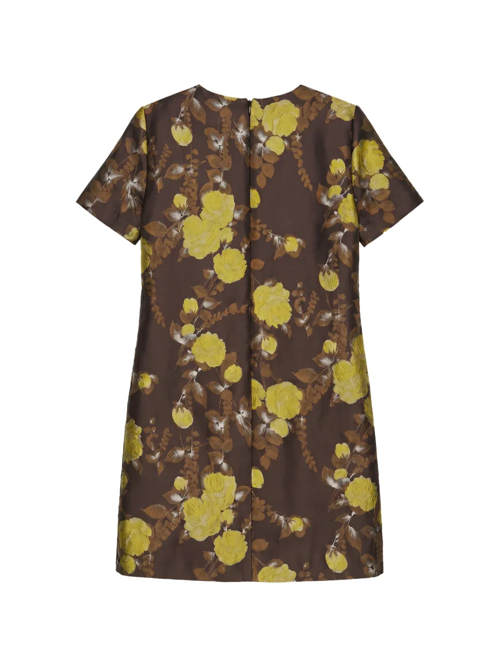 La DoubleJ Mini-jurk met print Bruin