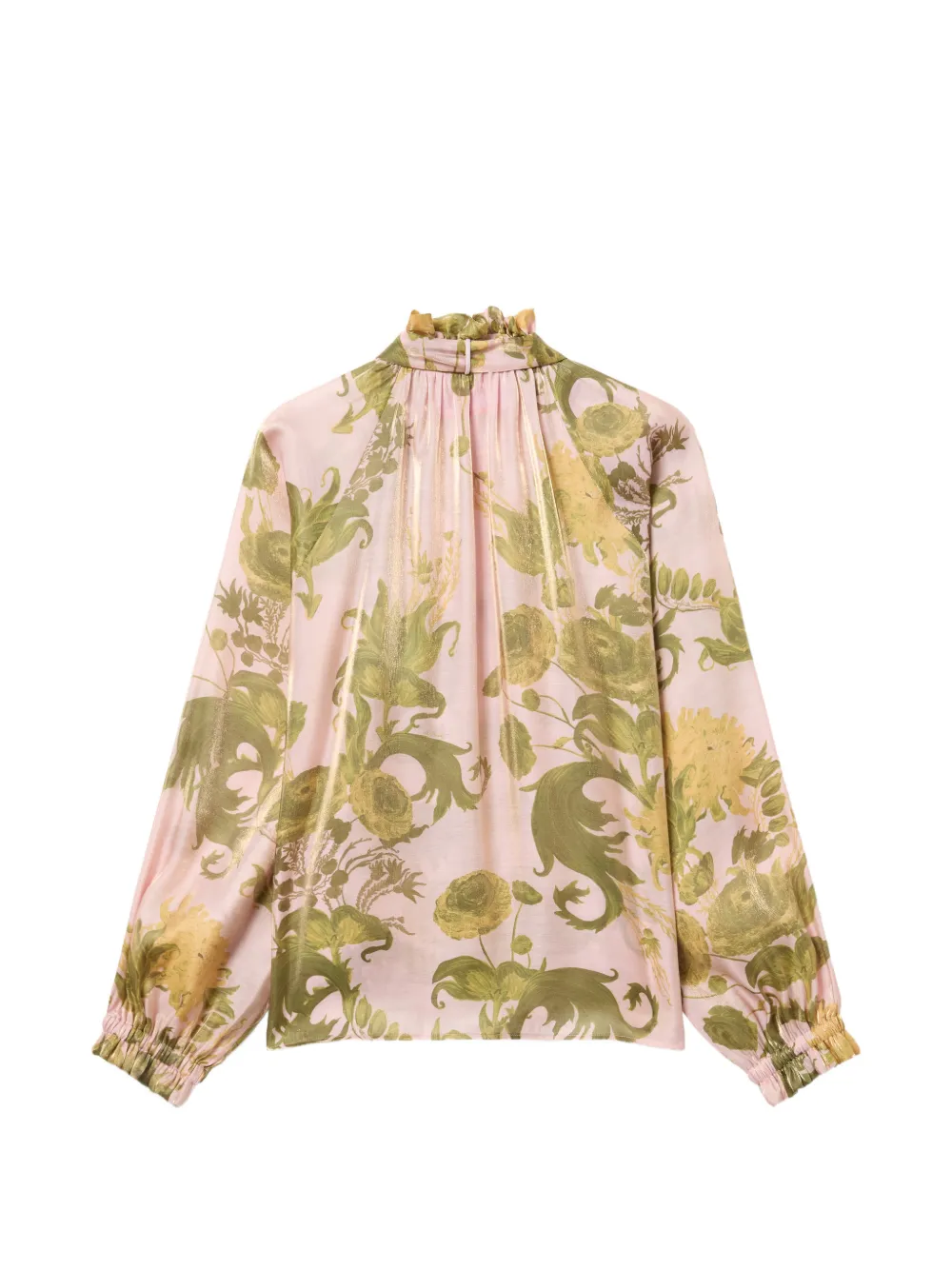 La DoubleJ Blouse met bloemenprint Roze