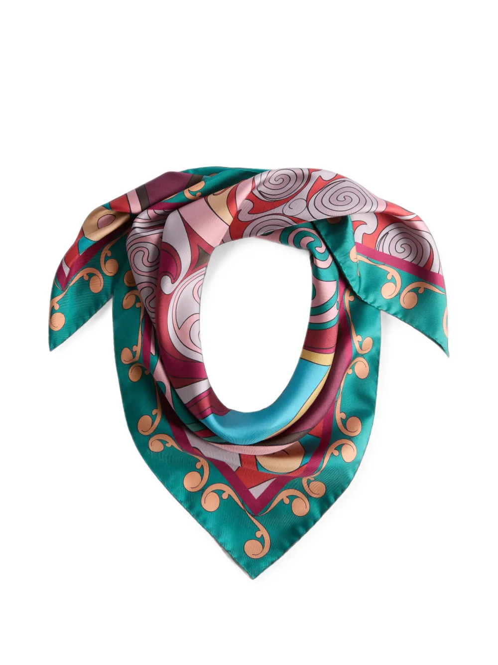 La DoubleJ Foulard 90 Rood