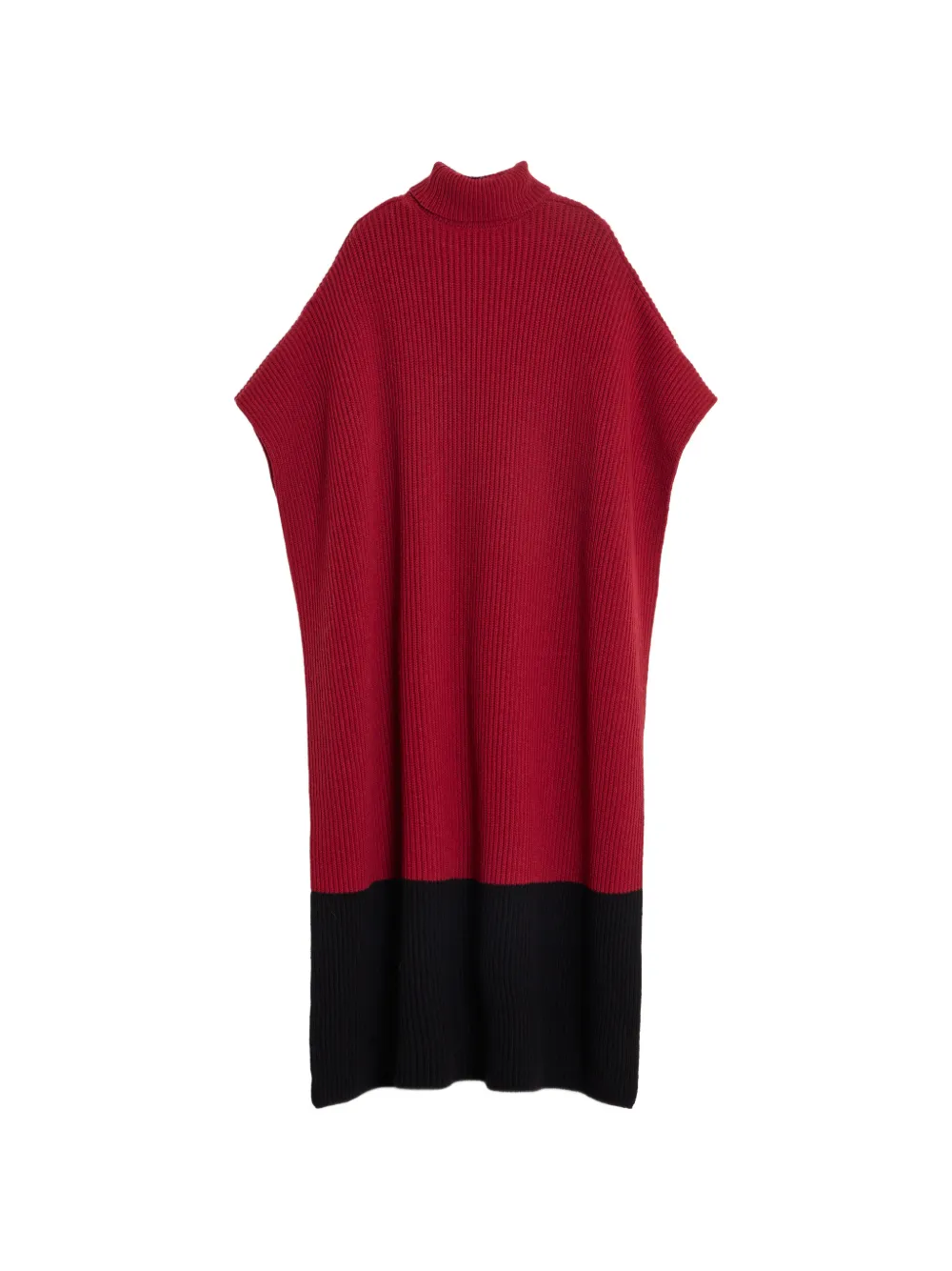 La DoubleJ Make An Entrance tweekleurige cape Rood